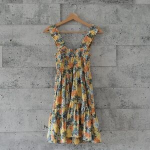 Abercrombie & Fitch - Smocked Bodice Easy Mini Dress - Size S